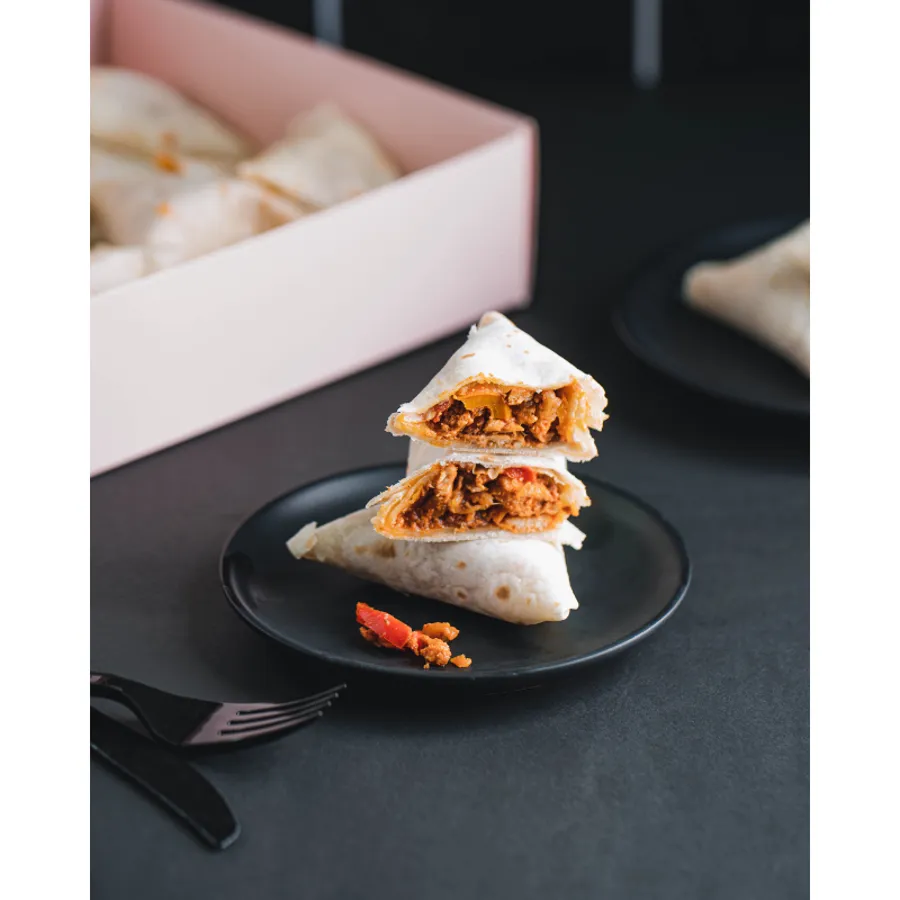 Chicken Fajita Triangles