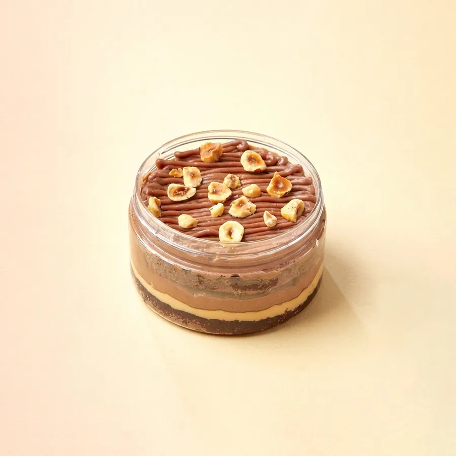 Belgian Chocolate Cake Jar