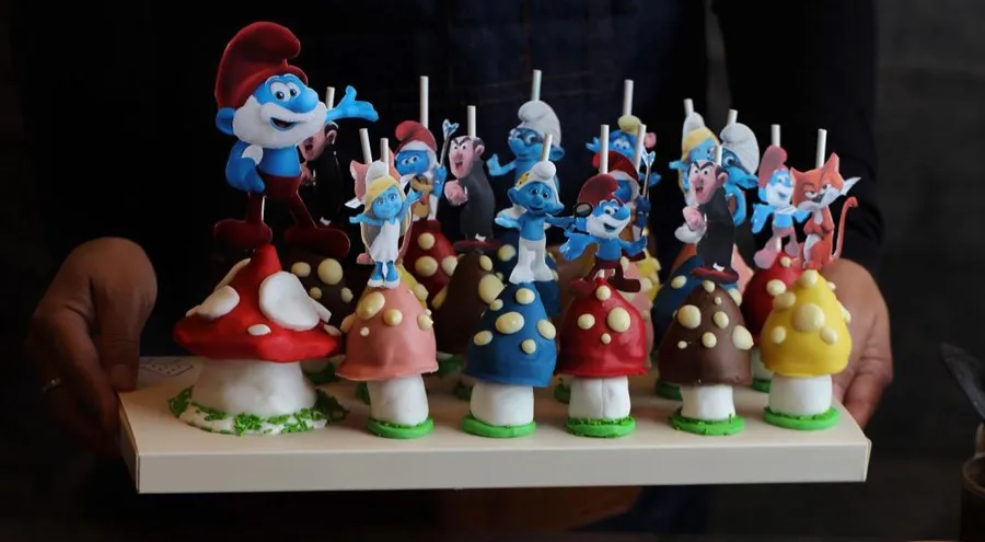 Smurfs 15 pcs Collaboration with farwla