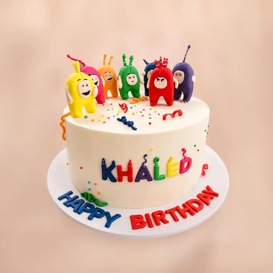 Teletubbies Character Cake