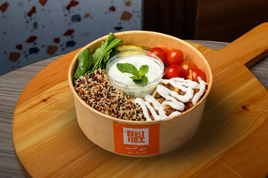 Chicken Shawarma Quinoa Bowl 