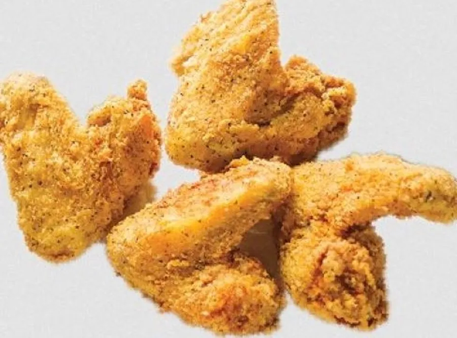 6 pieces of wings