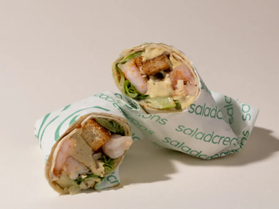 Shrimp Caesar Wrap Junior