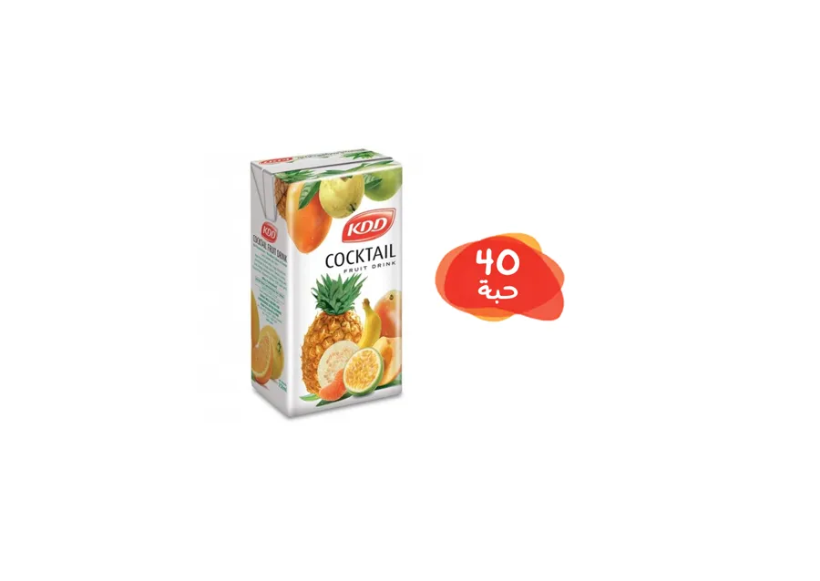 KDD Cocktail NECTAR 125ml x 40 Pieces