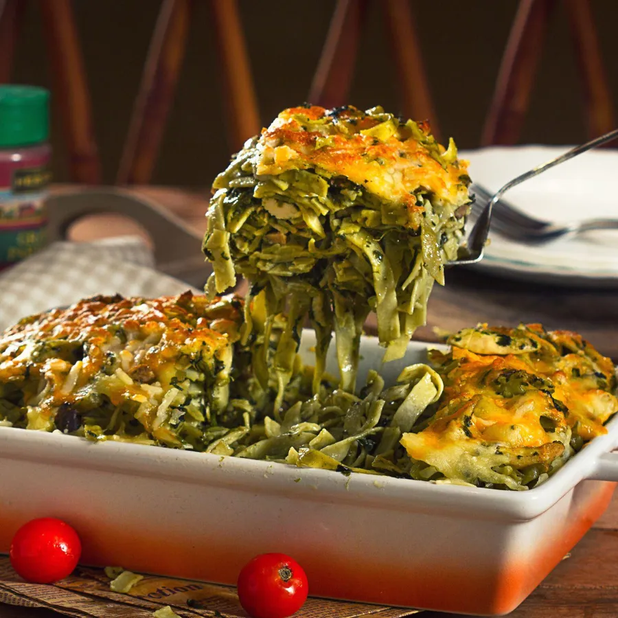 Chicken Spinach pasta