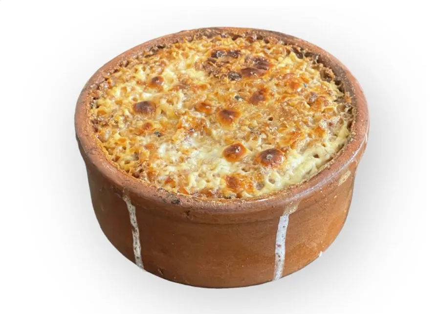 Baked Rice with Pigeons