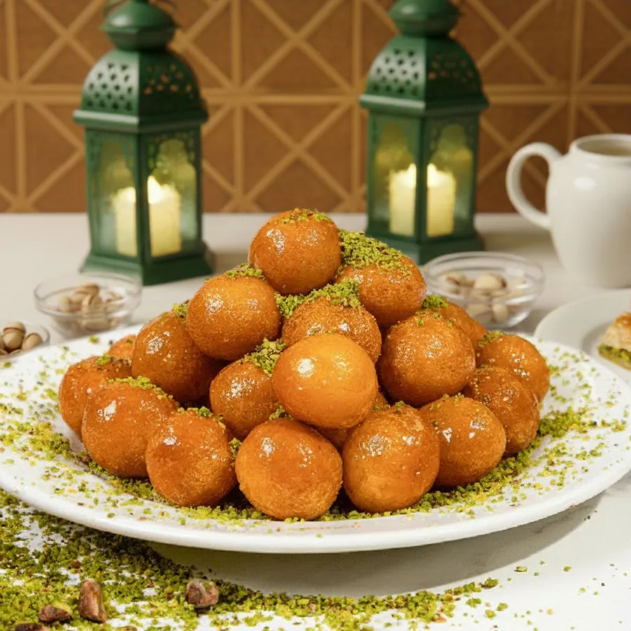 لقيمات بالفستق التركى