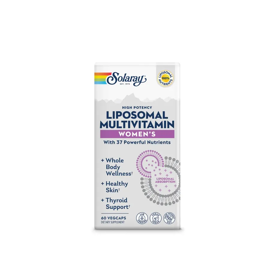 Solaray, Liposomal multivitamin women's, 60 vegcaps