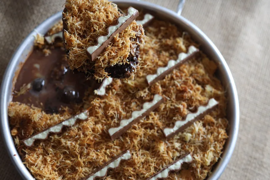 Crusty Molten cake