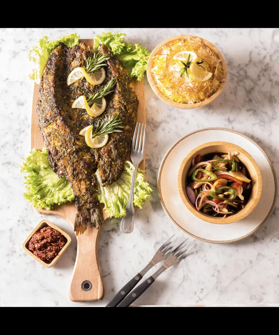 Grilled Sea bass