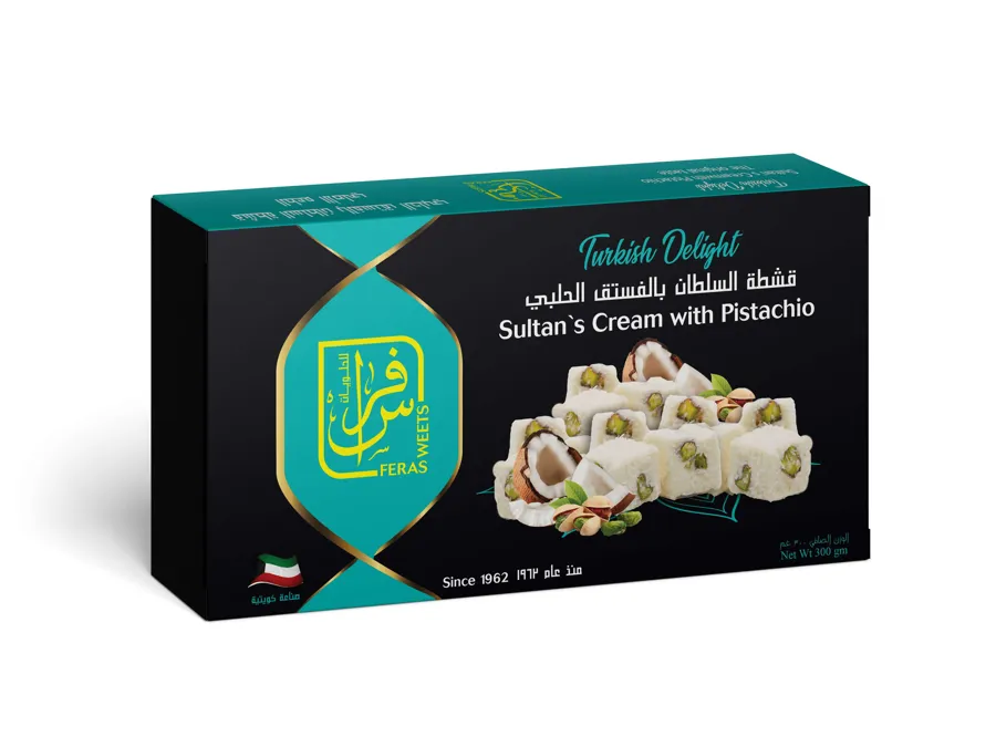 CREAM OF THE SULTAN WITH PISTACHIO 300 GM