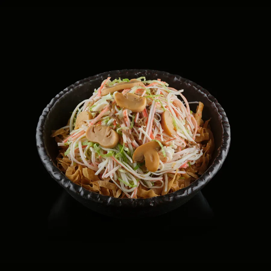Crab and Mushroom Salad