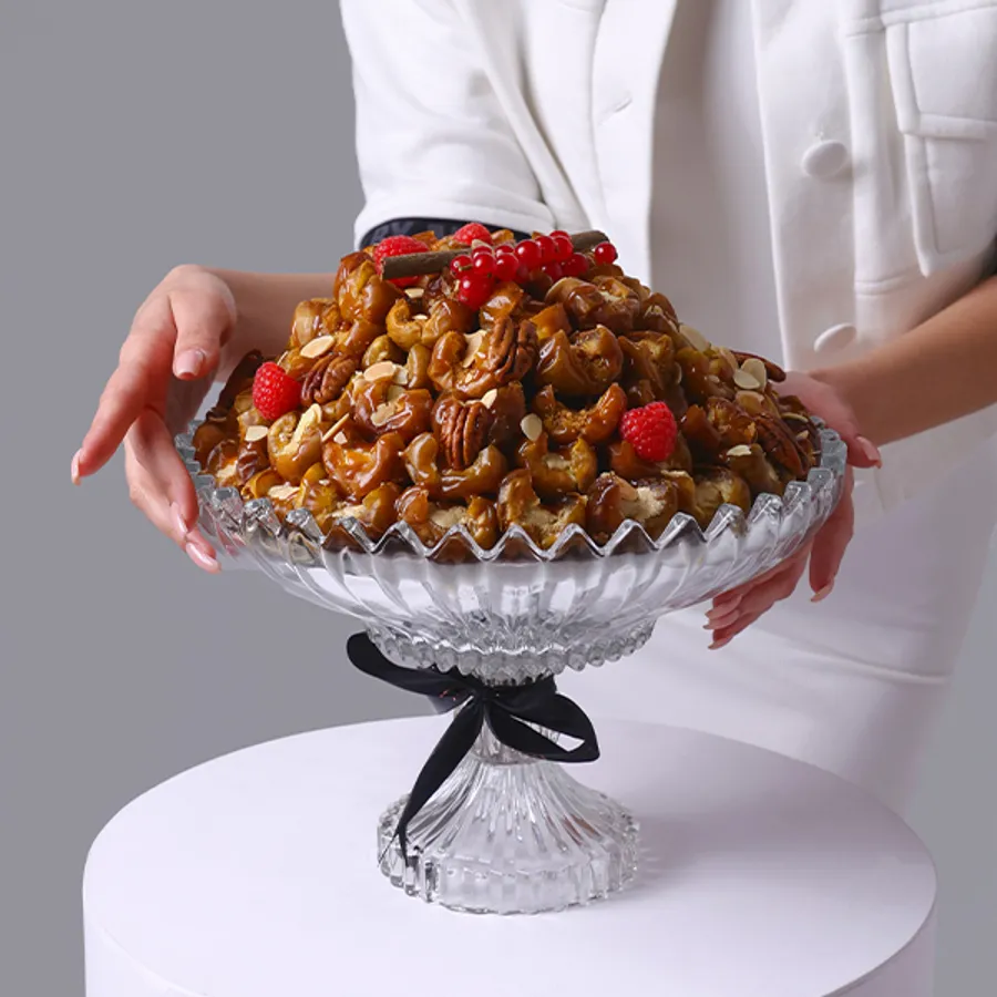 Crystal date stand