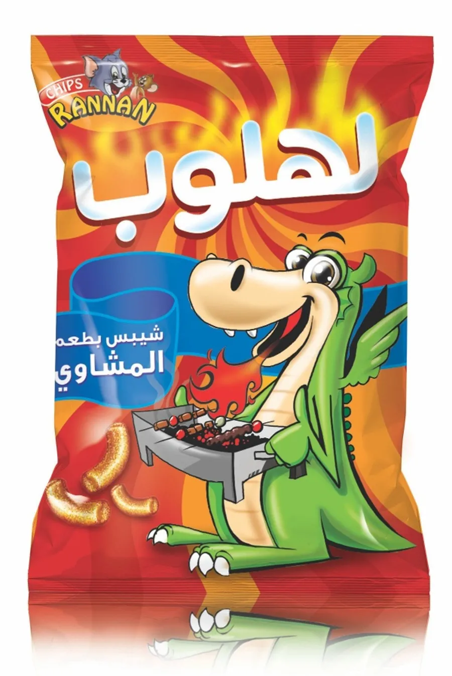 Lahloub chips bbq flavor 35 gm