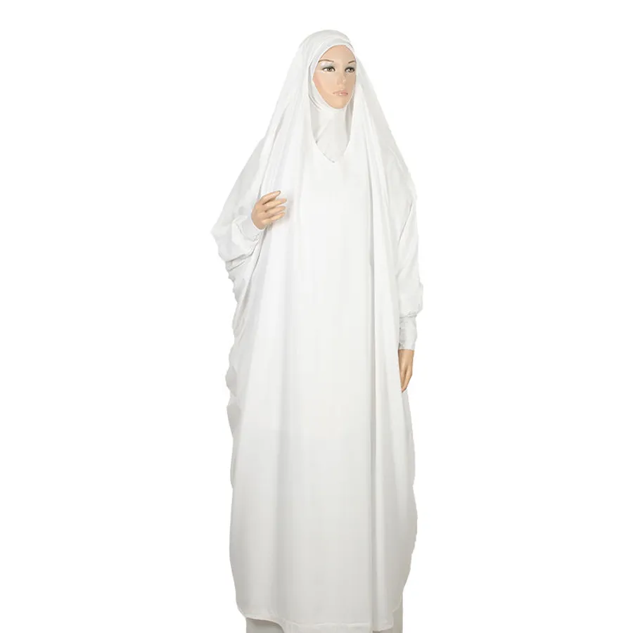 Soft head abaya offwhite