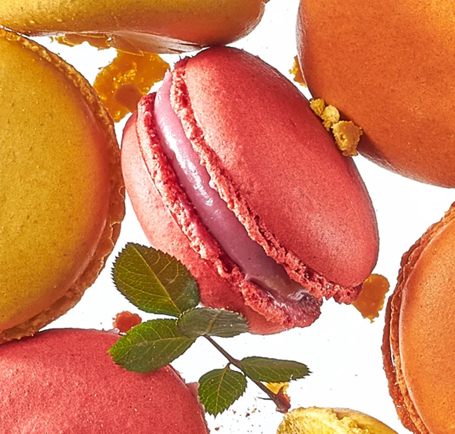 Raspberry Macaron