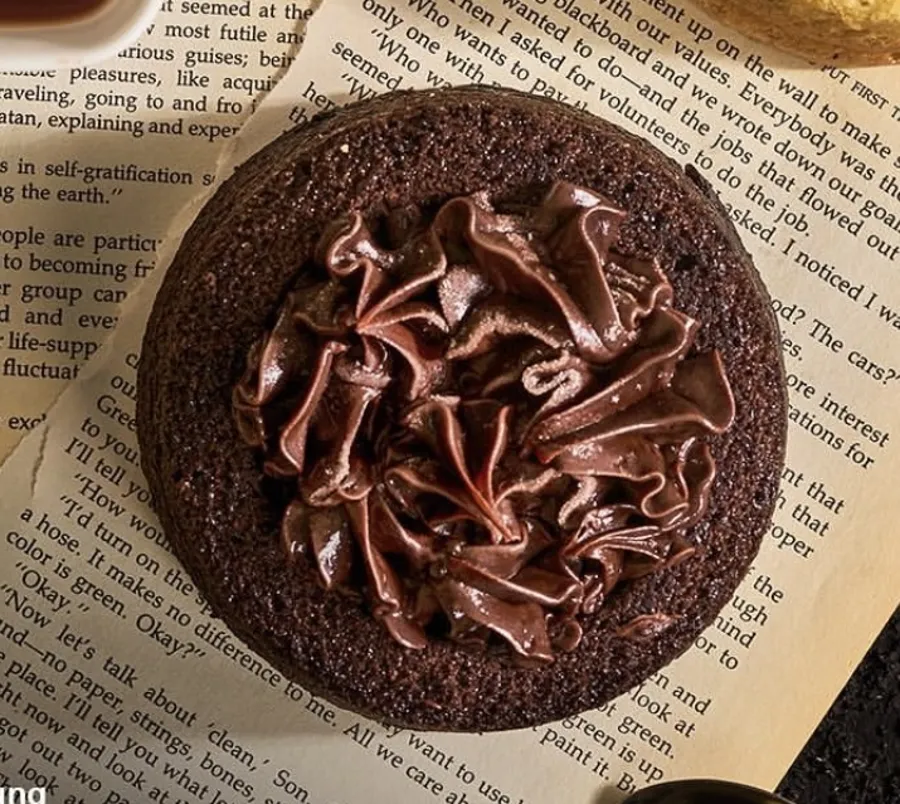 Oat Volcano cake - Chocolate