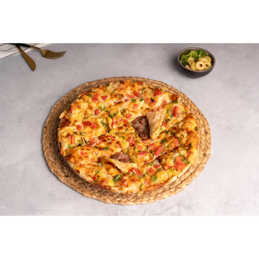 Oriental Sausage Pizza