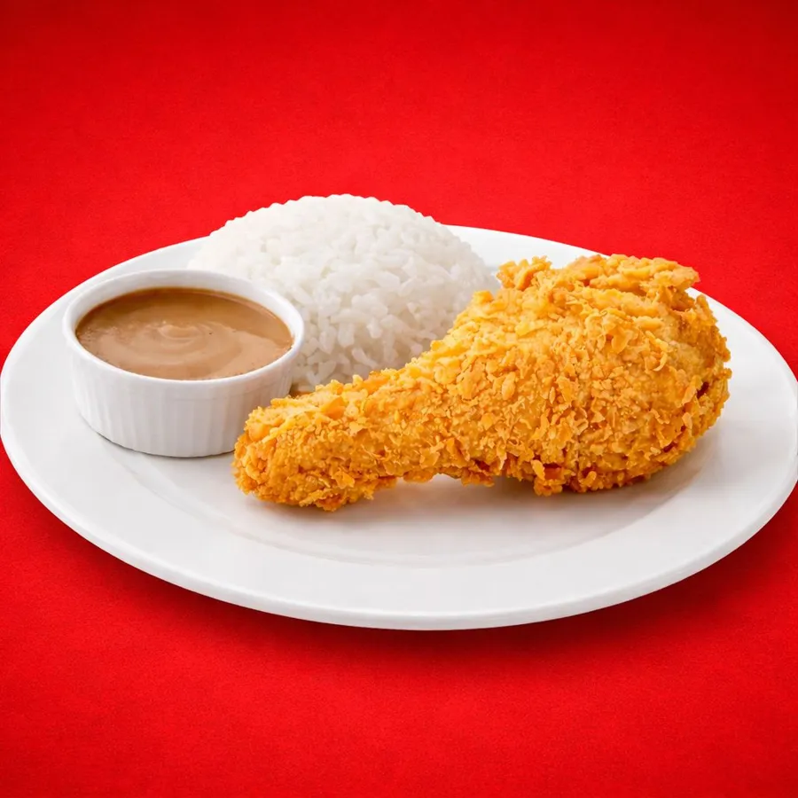 1Pc Chickenjoy With Rice