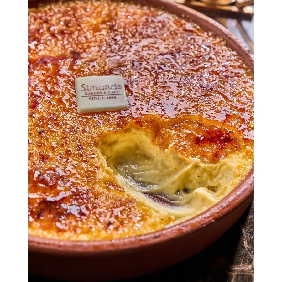 Vanilla Crème Brûlée Bowl.