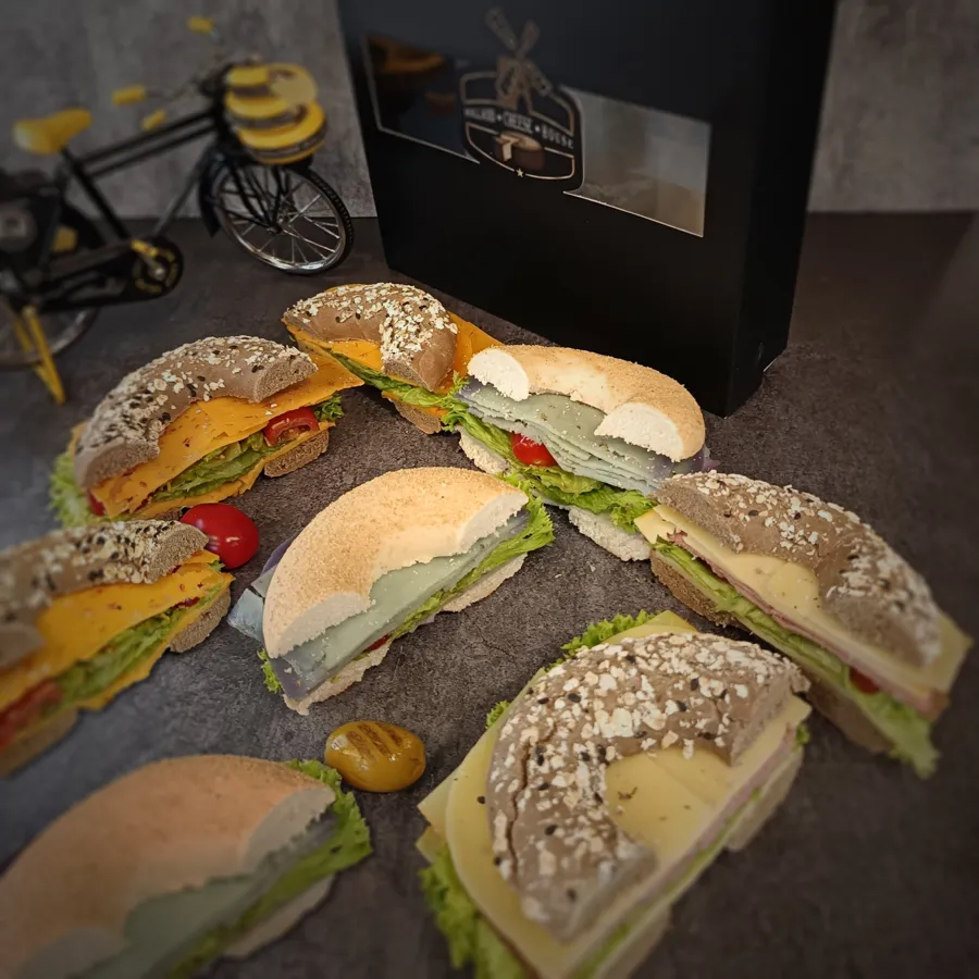 Dutch Cheese Bagels | Small Box