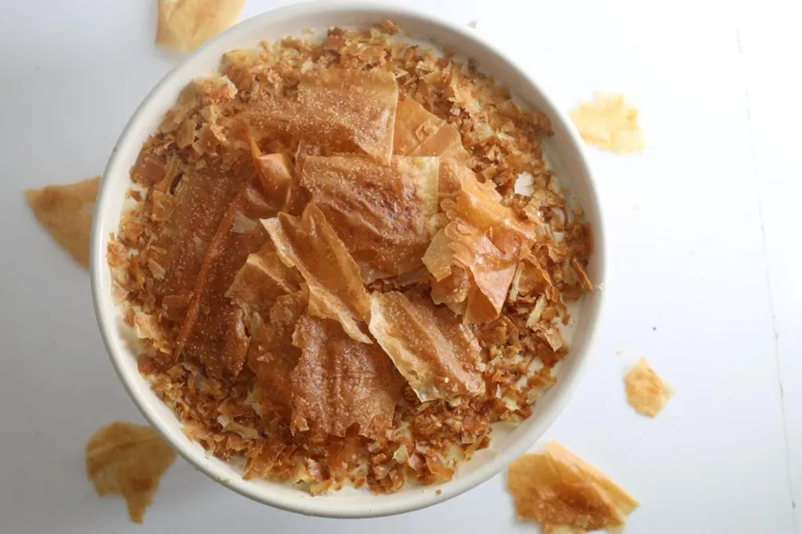 Double Caramel crunch cake