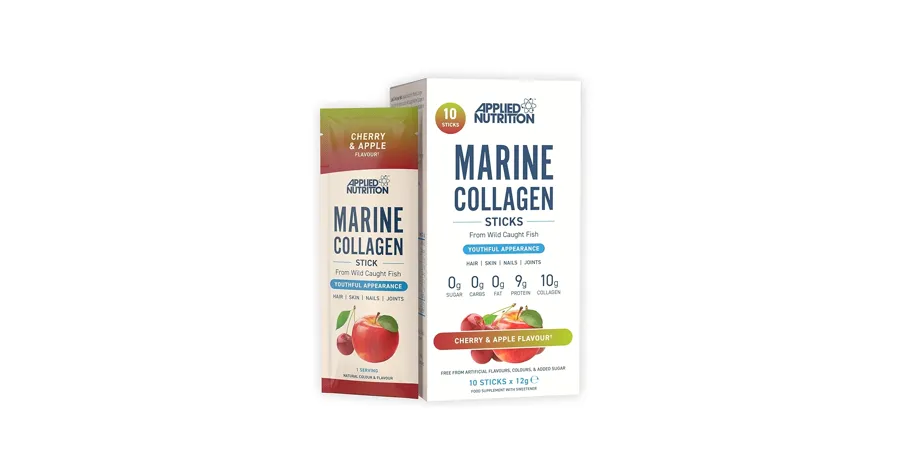 Applied Nutrition Marine collagen,10 sticks cherry&apple