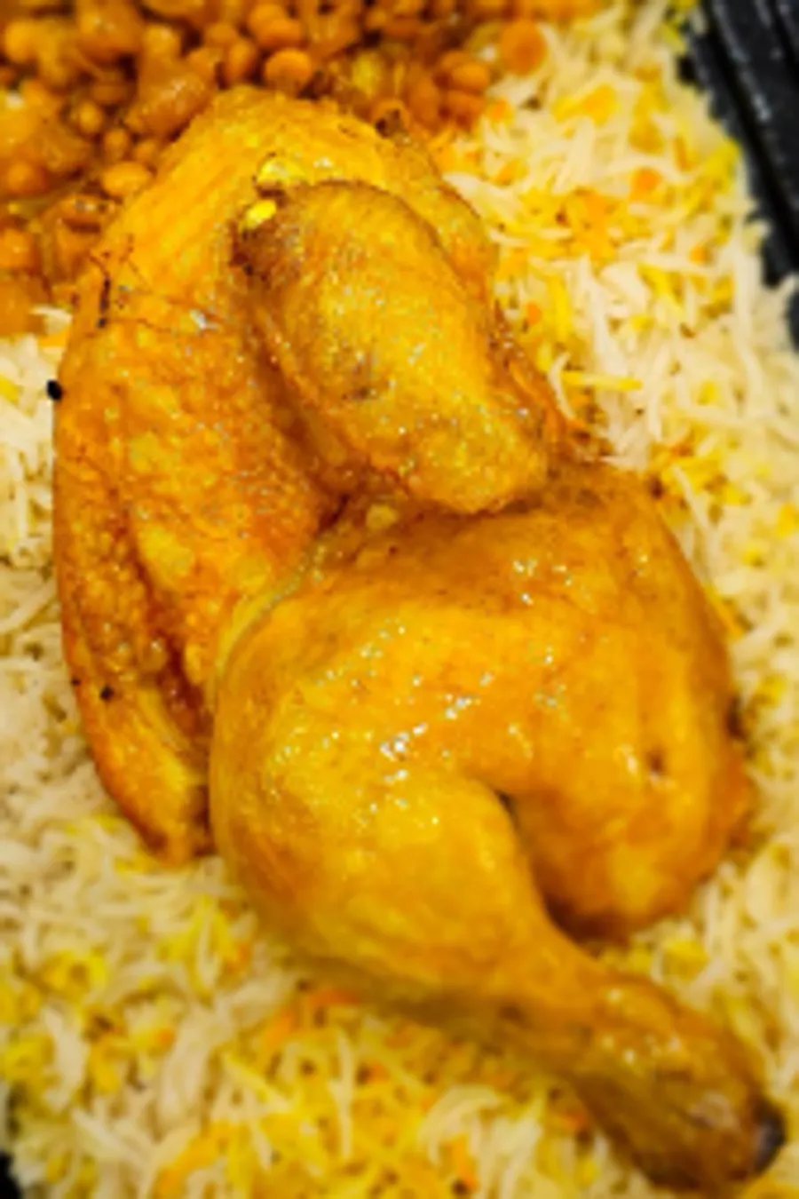Half a chicken