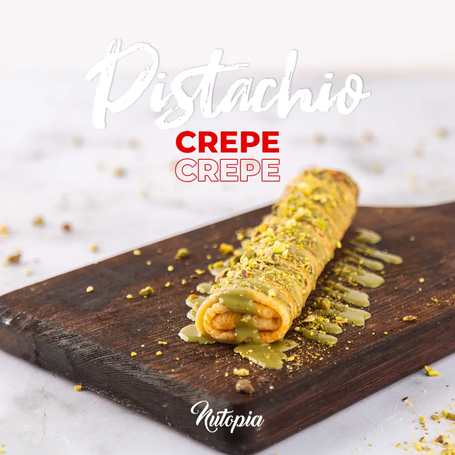 Pistachio Crepe