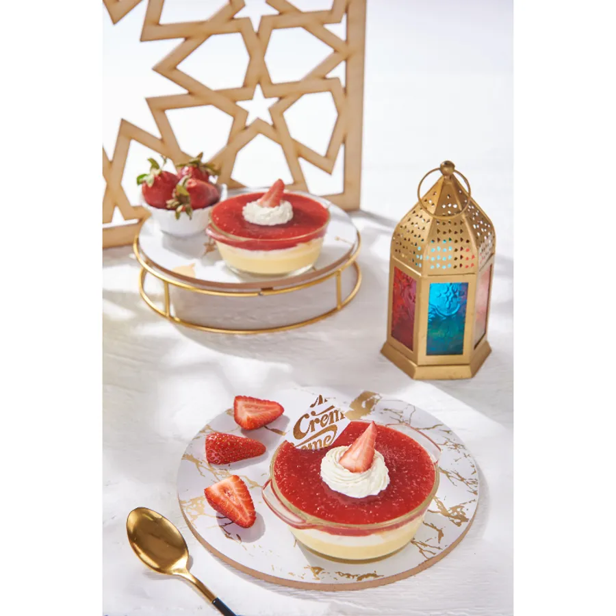 Strawberry Crème Brulee