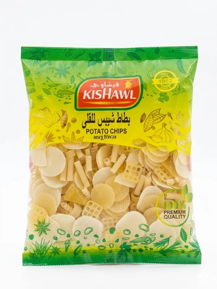 kishawi potato chips 250 gm