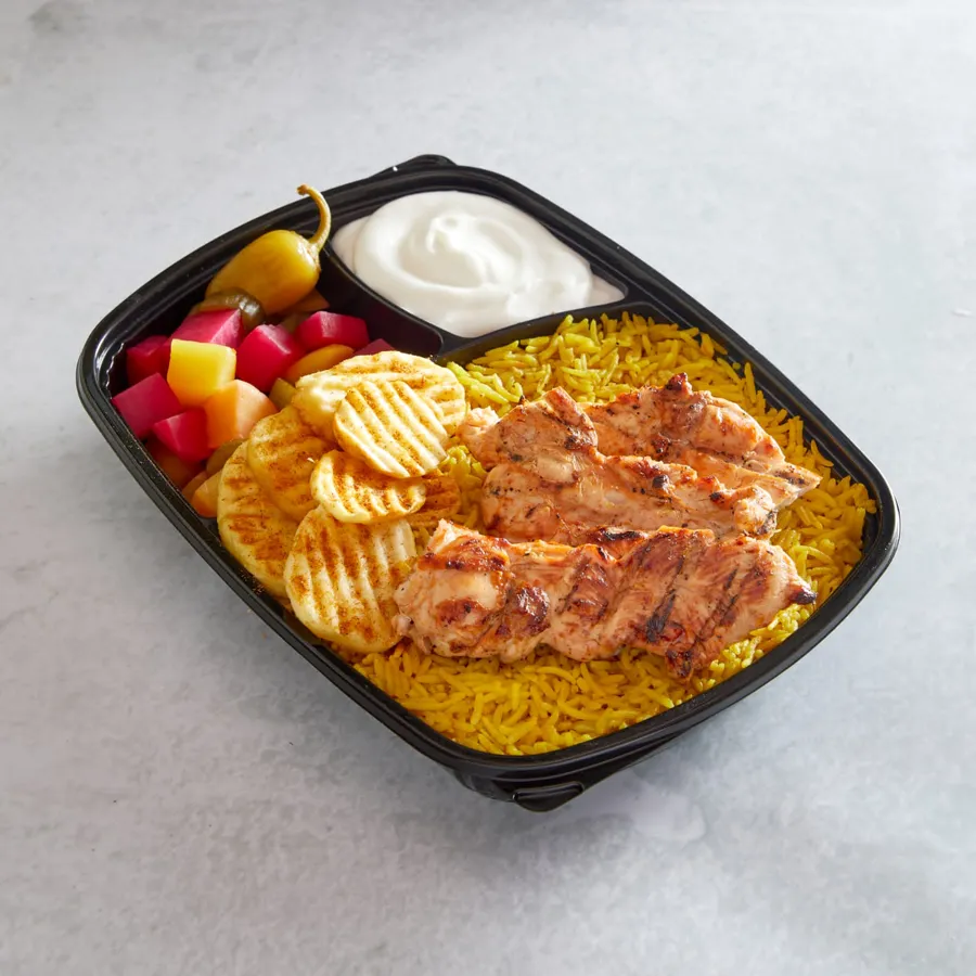 Hawaiian chicken meal