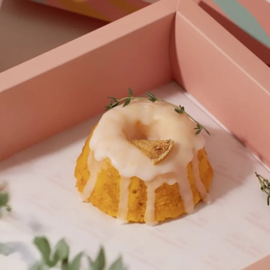 Mini Lemon Bundt Cake