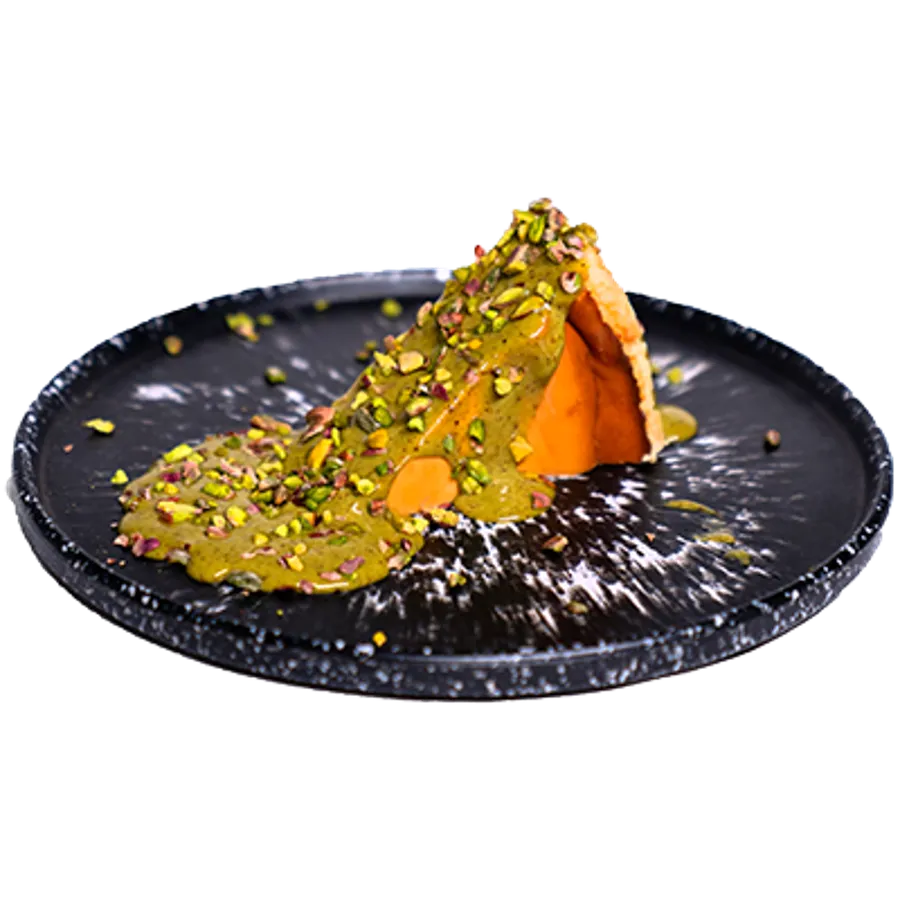 Pistachio San Sebastián Cheesecake