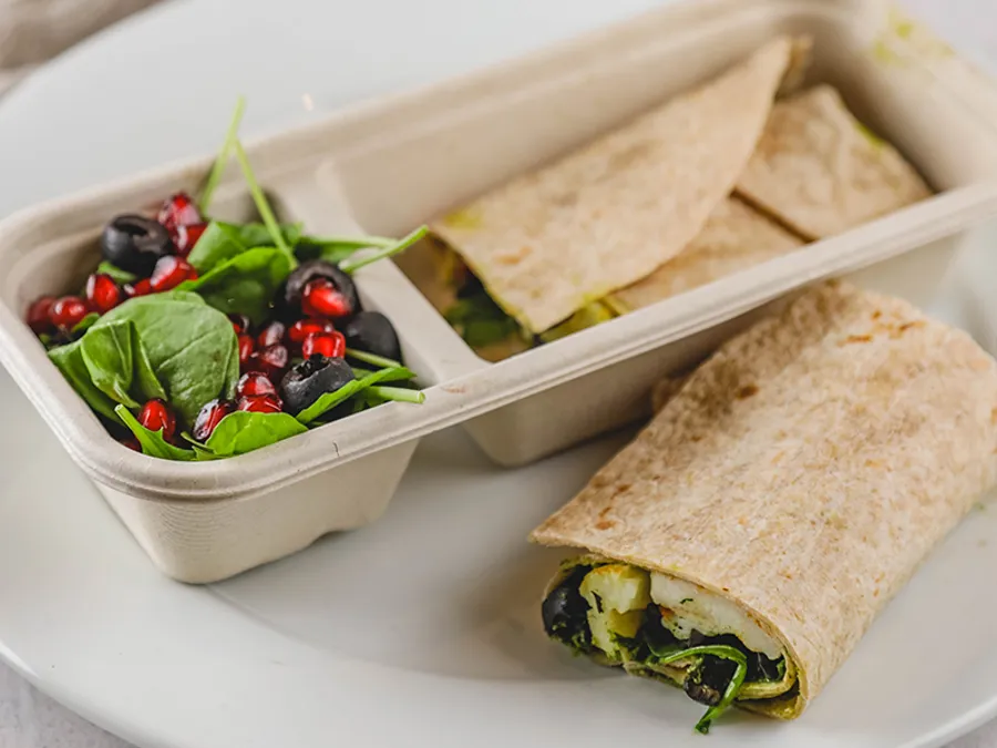 HALLOUMI WRAP
