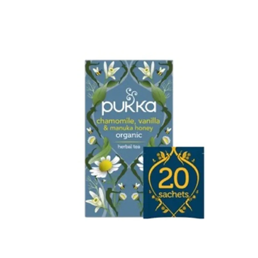 Pukka Chamomile, Vanilla & Manuka Honey 20 Tea Bags