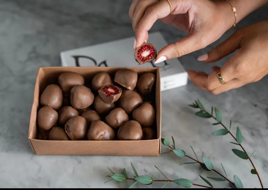 Double Layer Chocolate Raspberry