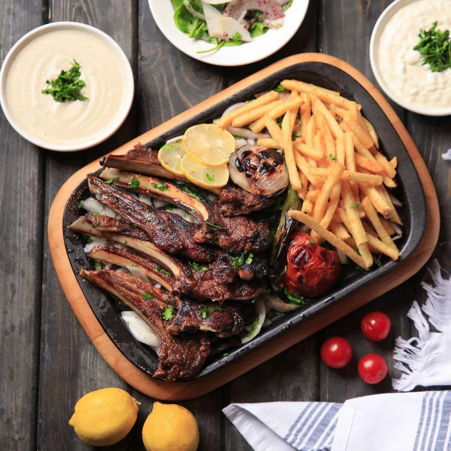 Lamb Feathers Grilled