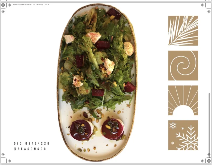 GARDEN BEETROOT & PISTACHIO SALAD