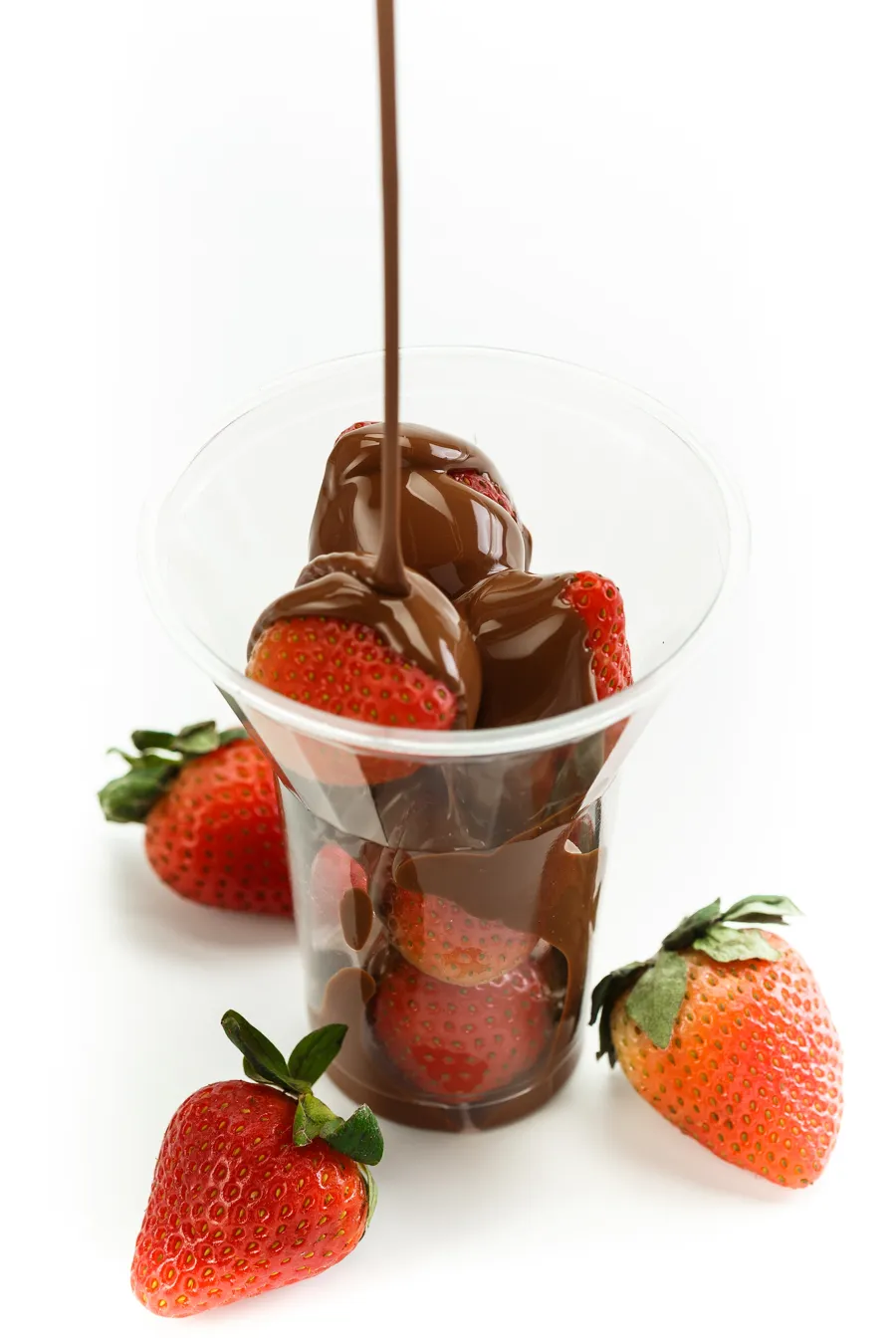 Strawberry Cup with Chocolate