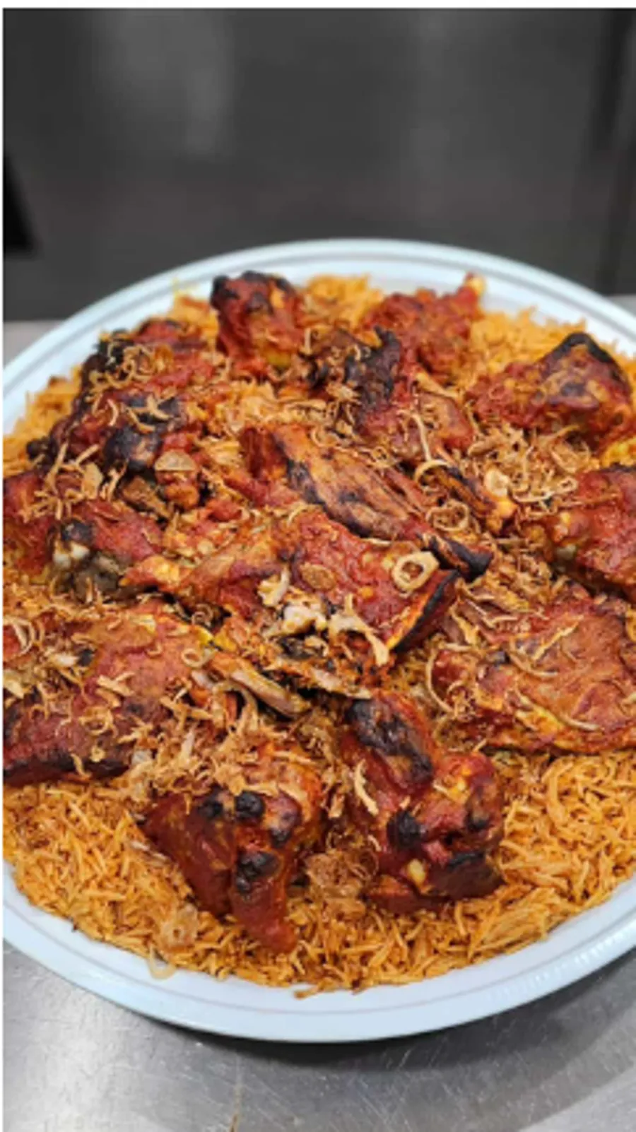 Red rice kabsa LAHM