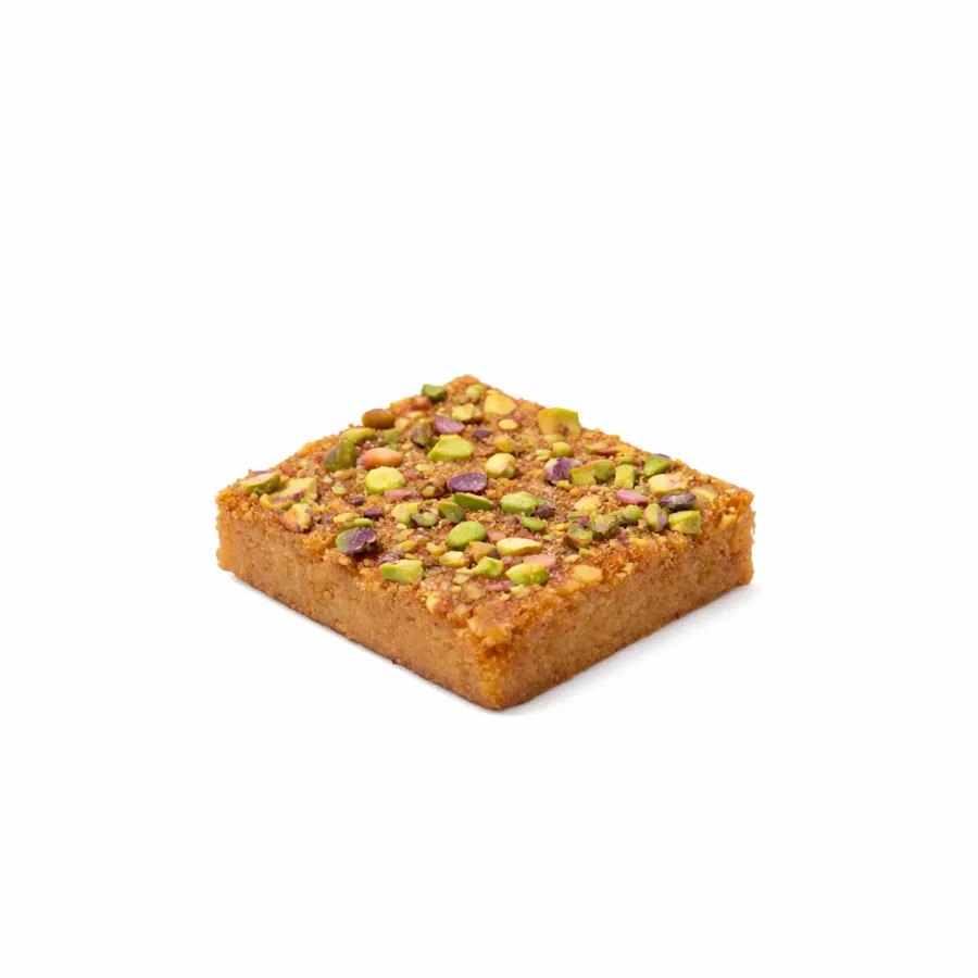Basboosa with Pistachio