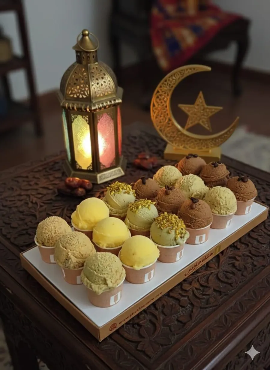 🍨🌙 نقصه رمضان جيلاتو بوكس