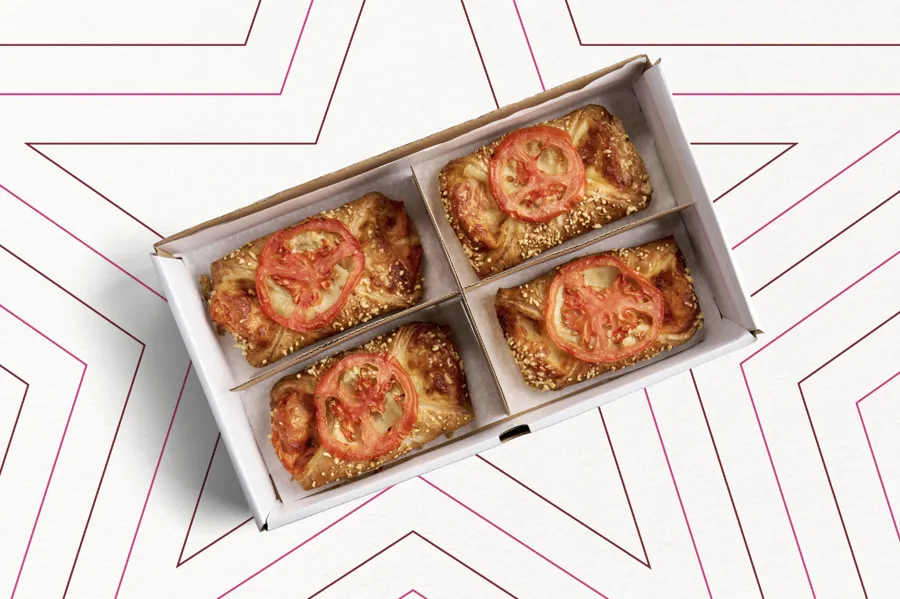 Tomato Mozzarella Box (4 pieces )
