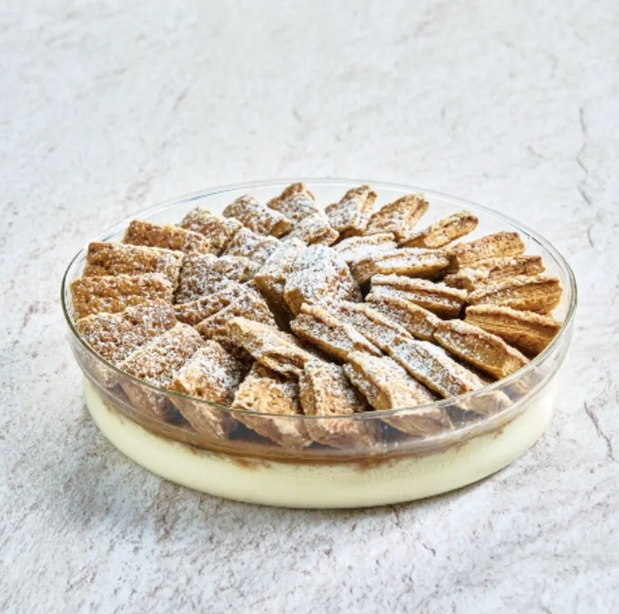 Mille feuille & Pecan Crème brûlée
