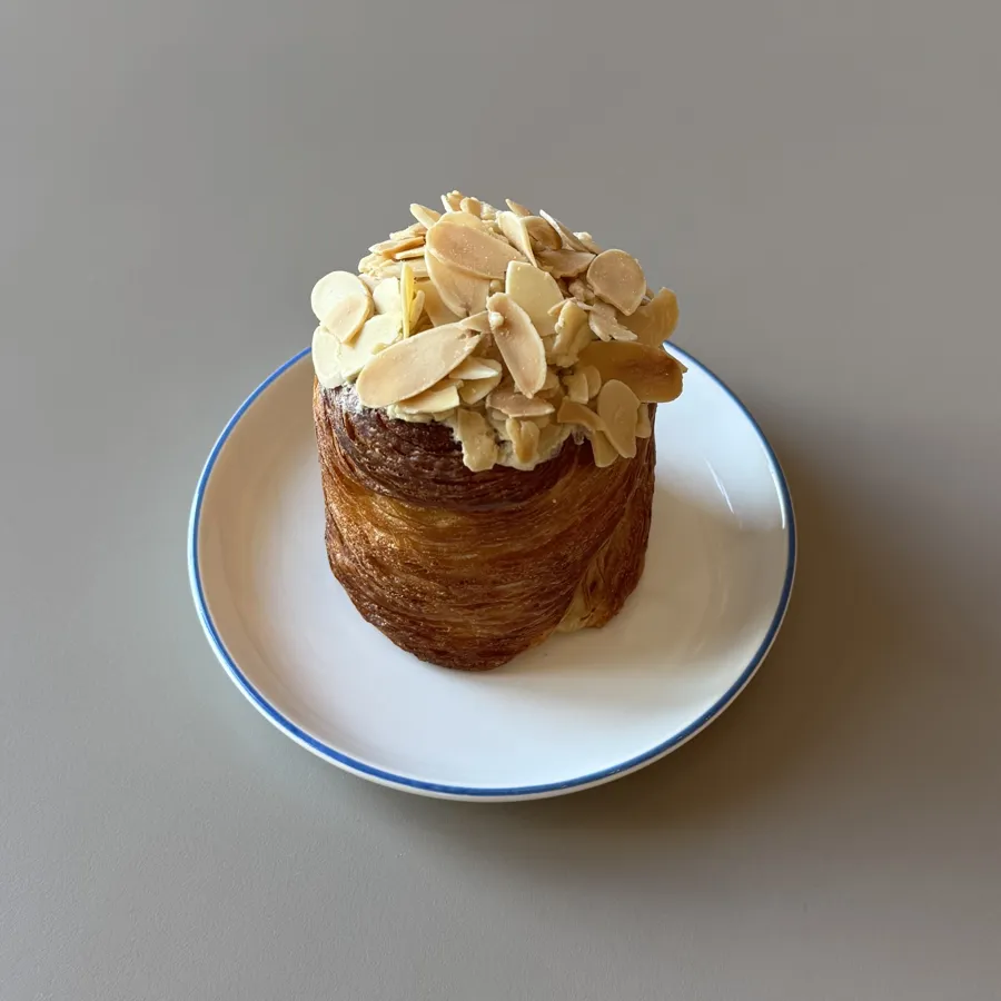 miso almond croissant
