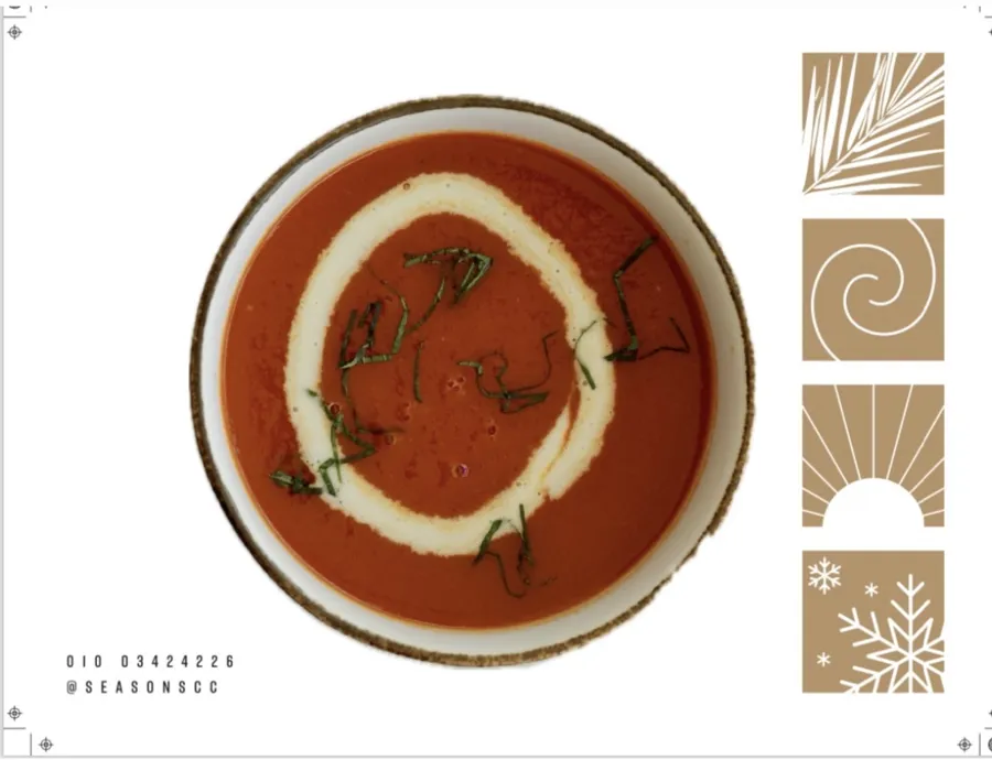 TOMATO BASIL SOUP