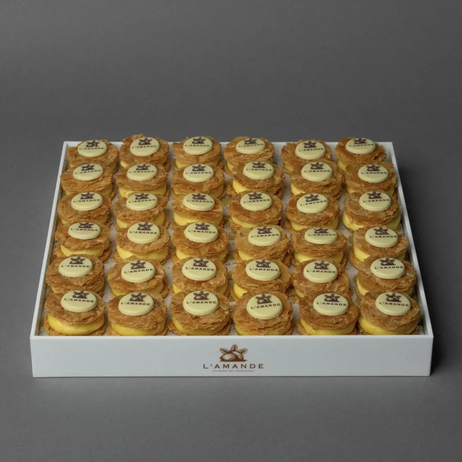36 Mini Millefeuille tray