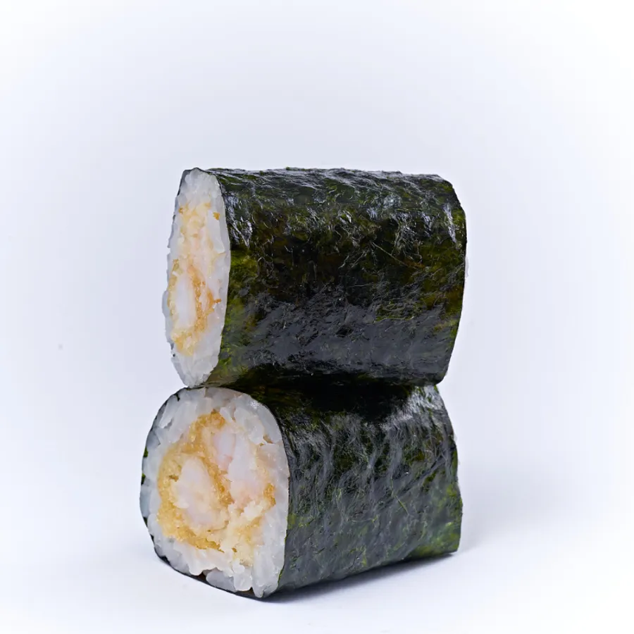 SHRIMP TEMPURA HOSO MAKI ROLLS