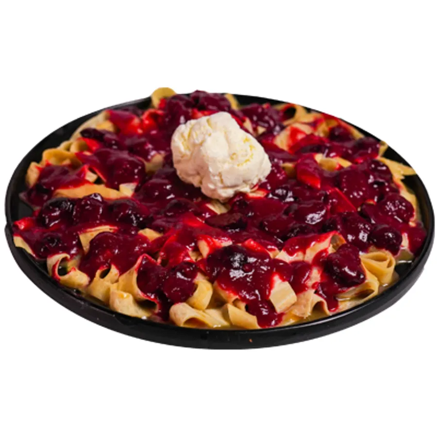 Mixed Berries Fettuccine Crepe